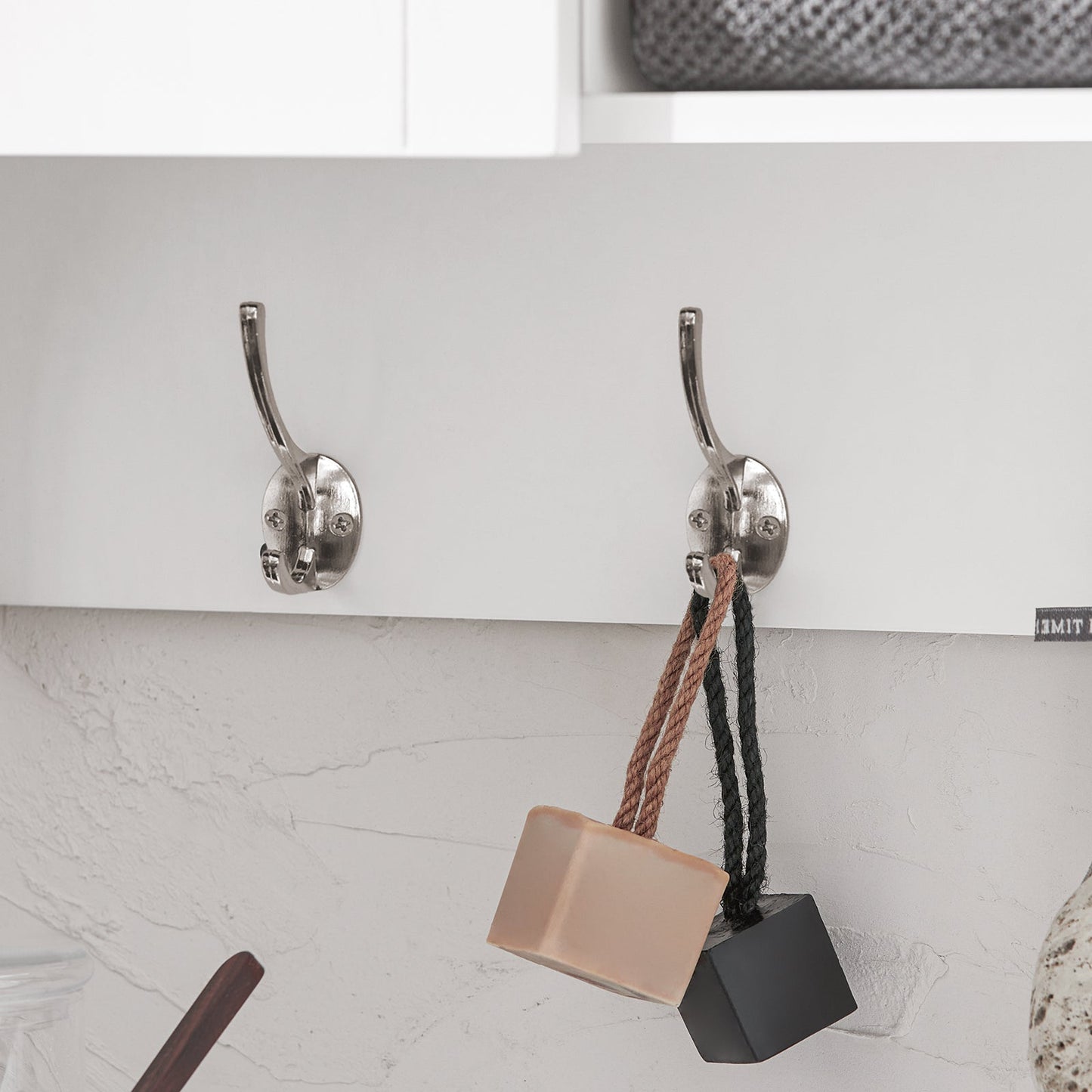 SoBuy BZR103-W Armadietto pensile alto Mobile pensile da bagno Mobile sospeso Mobile da parete