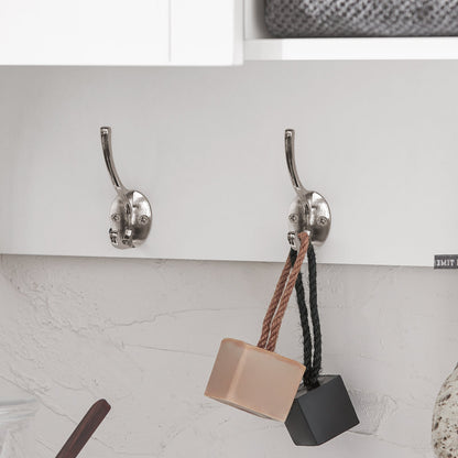 SoBuy BZR103-W Armadietto pensile alto Mobile pensile da bagno Mobile sospeso Mobile da parete