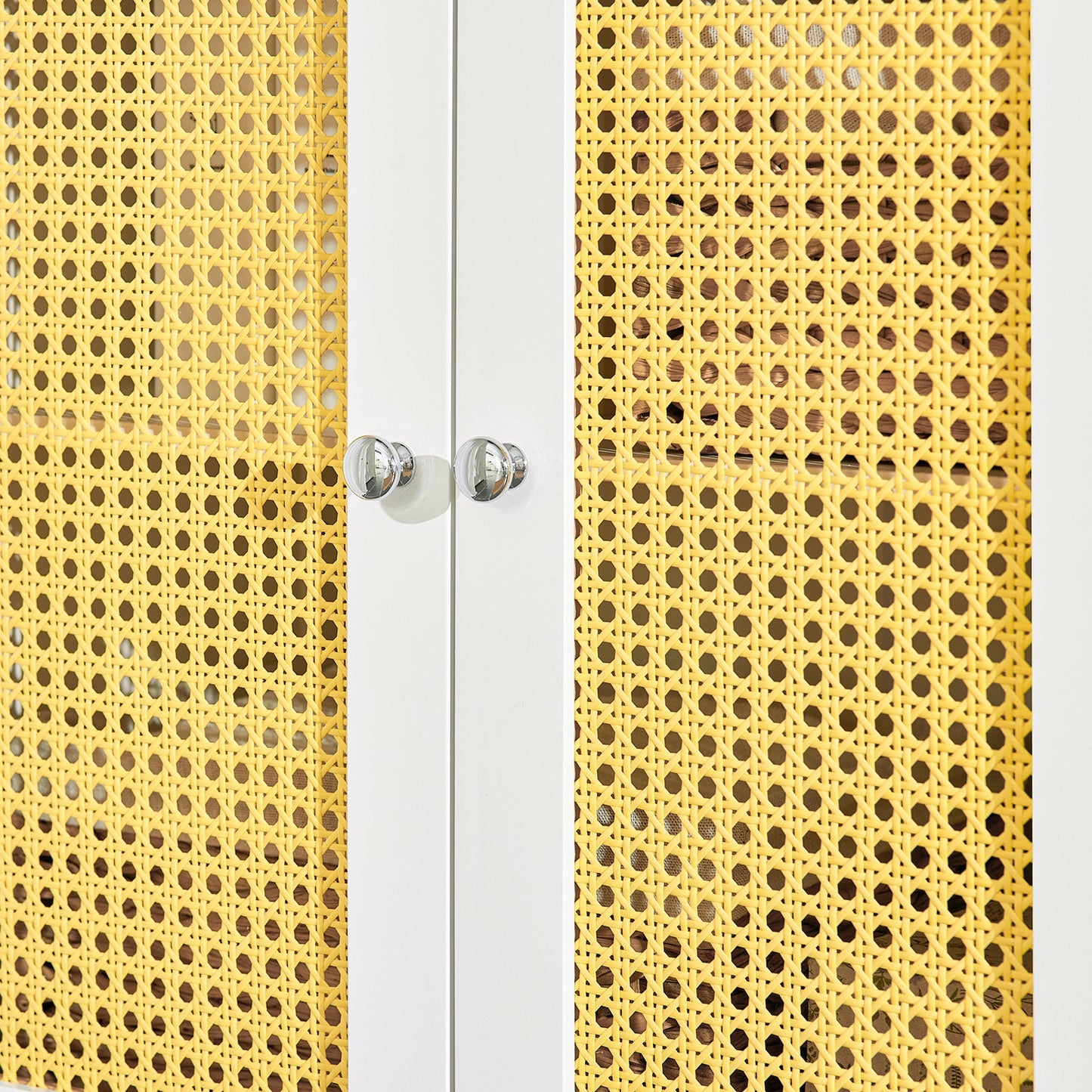 SoBuy Cassettiera Mobiletto in rattan 60x35x88cm BZR120-W