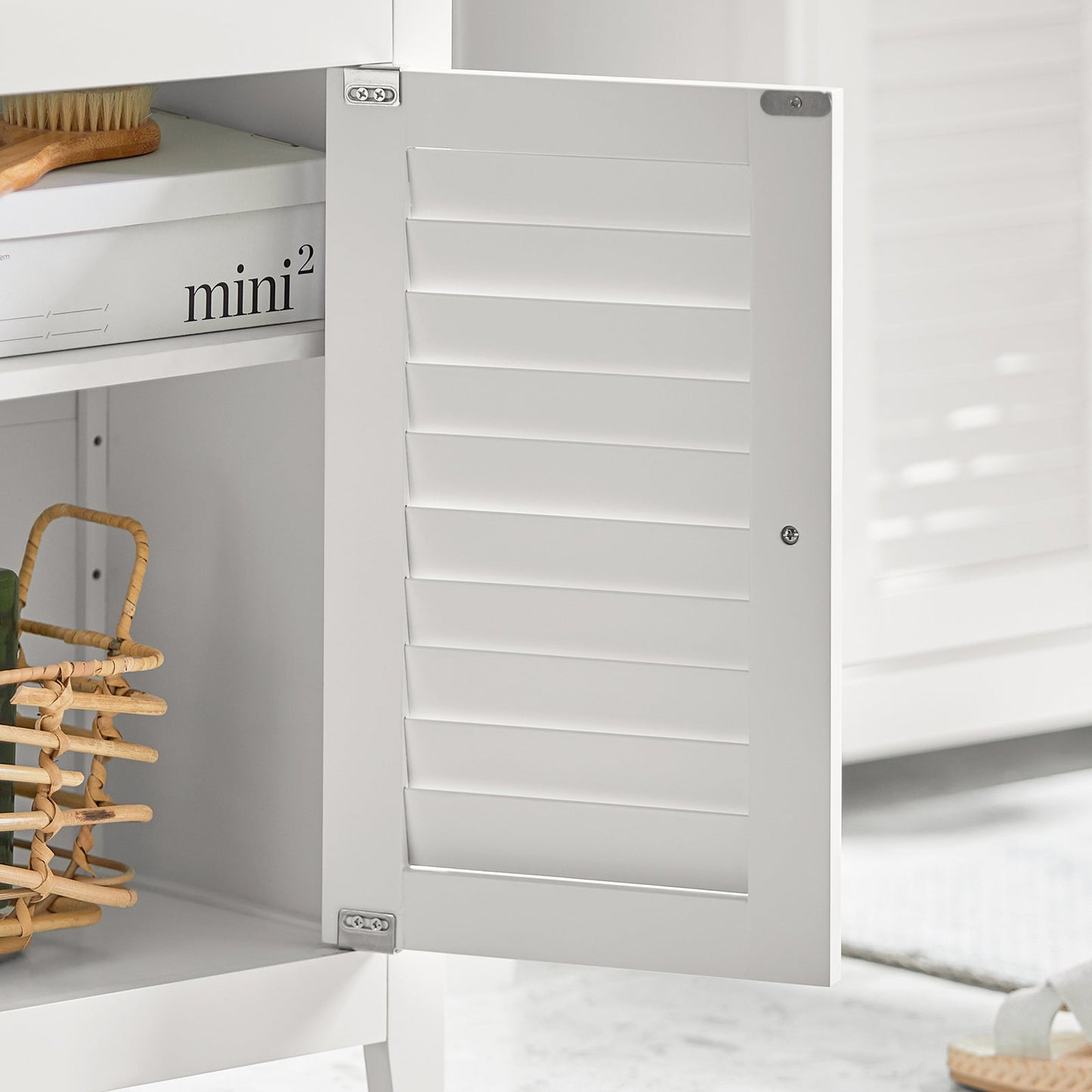 SoBuy Mobiletto armadietto 60x26x90cm BZR13-W