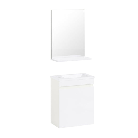 SoBuy Set Specchio+ Mobile lavabo BZR170-SET