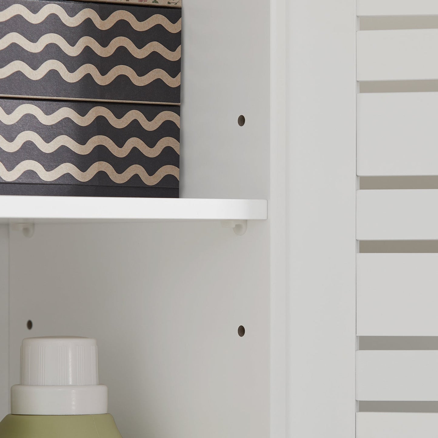 SoBuy Mobiletto armadietto 60x30x82cm BZR41-W