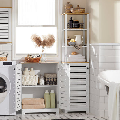 SoBuy Mobiletto armadietto 60x30x82cm BZR41-W