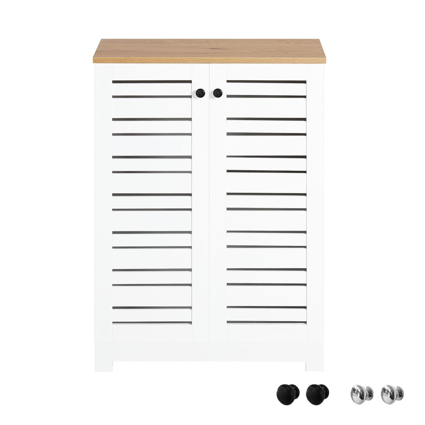 SoBuy Mobiletto armadietto 60x30x82cm BZR41-W