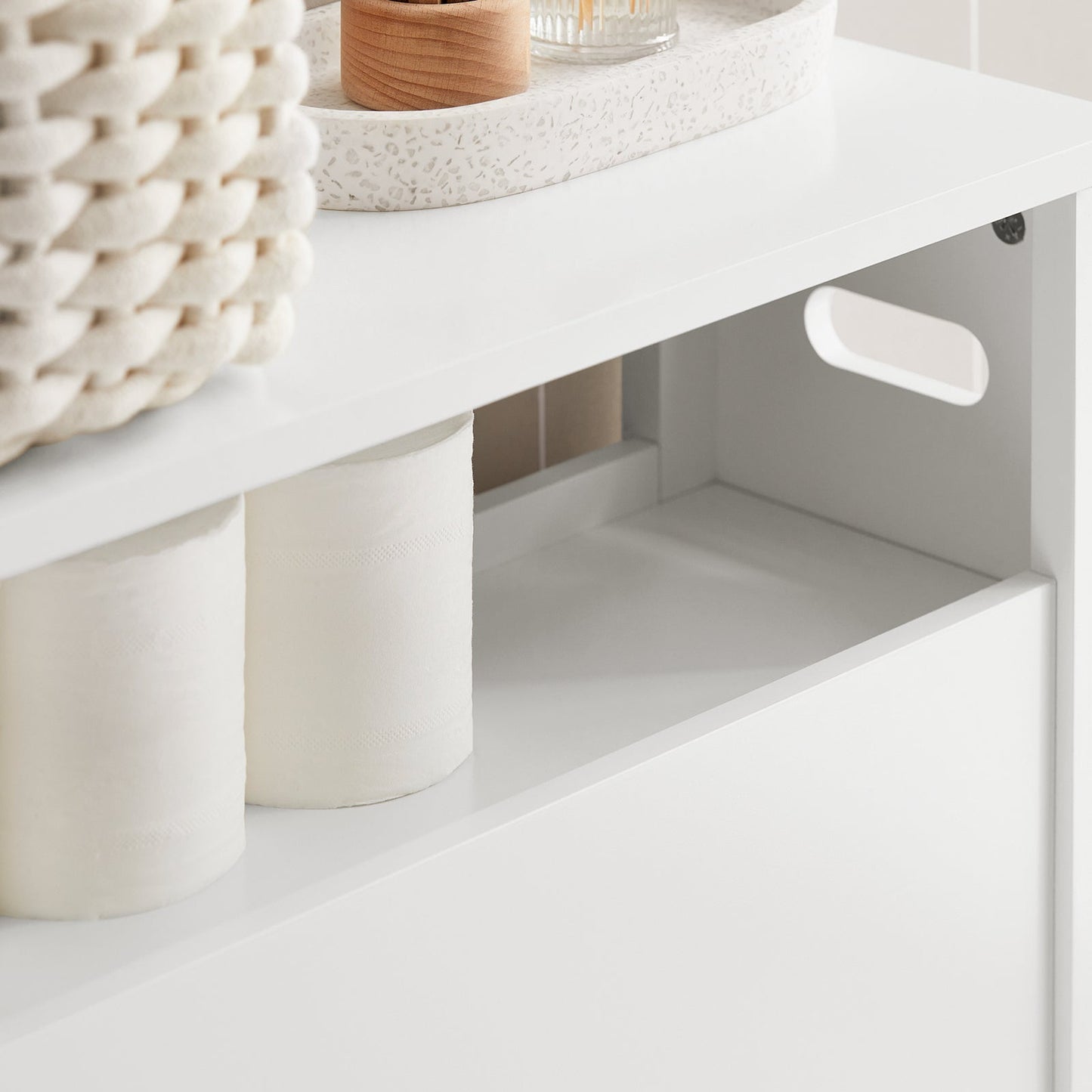 QuindiAcquista Mobiletto salvaspazio 20x60x70cm BZR83-W