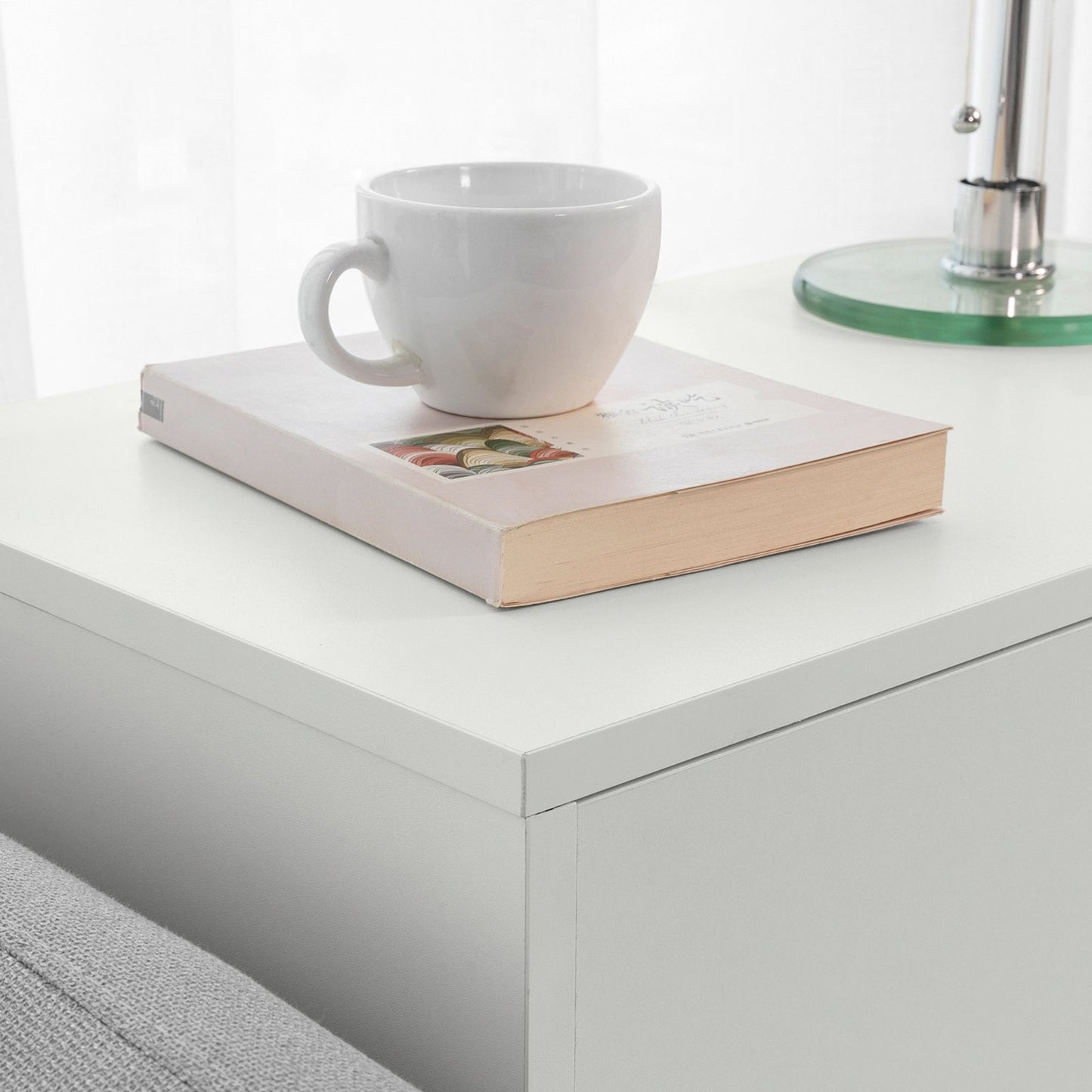 SoAcquista Tavolino con ruote 60x35x70cm FBT105-W