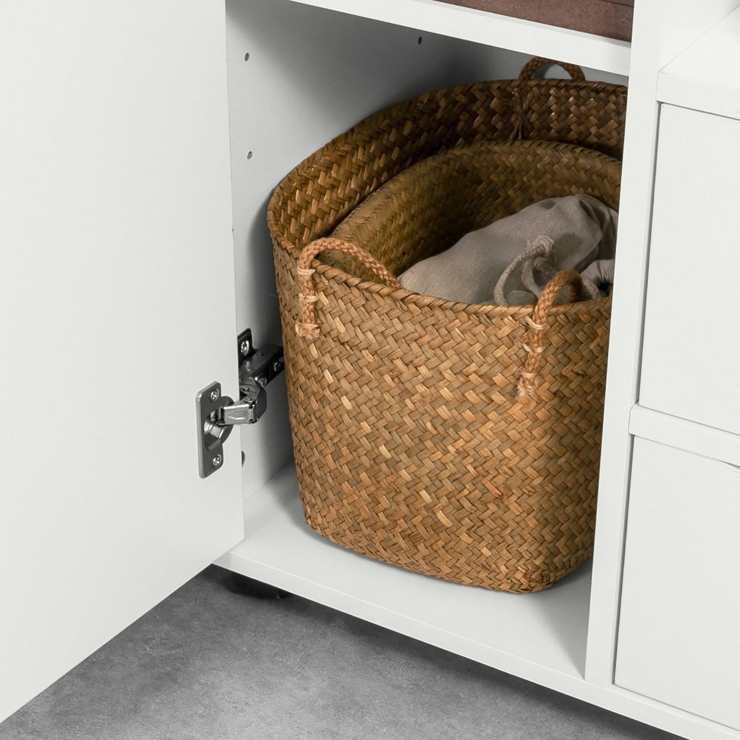 SoAcquista Tavolino con ruote 60x35x70cm FBT105-W