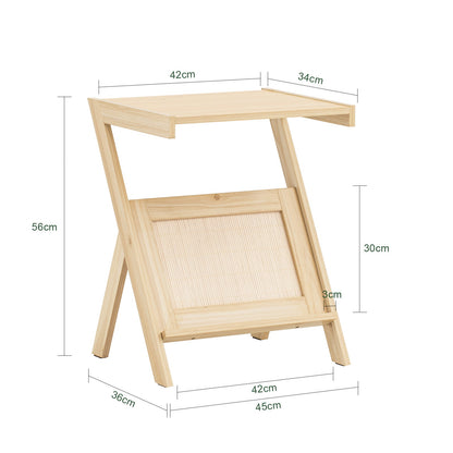 SoBuy Tavolino da salotto 45x36x56cm FBT122-N