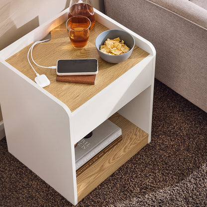 QuindiAcquista Tavolino 45x40x55cm FBT128-WN