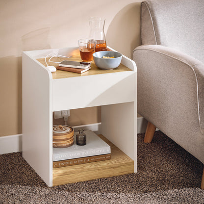 QuindiAcquista Tavolino 45x40x55cm FBT128-WN