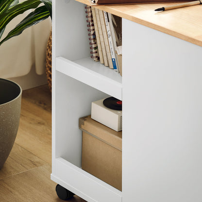 QuindiAcquista Tavolino 60x30x60cm FBT130-WN