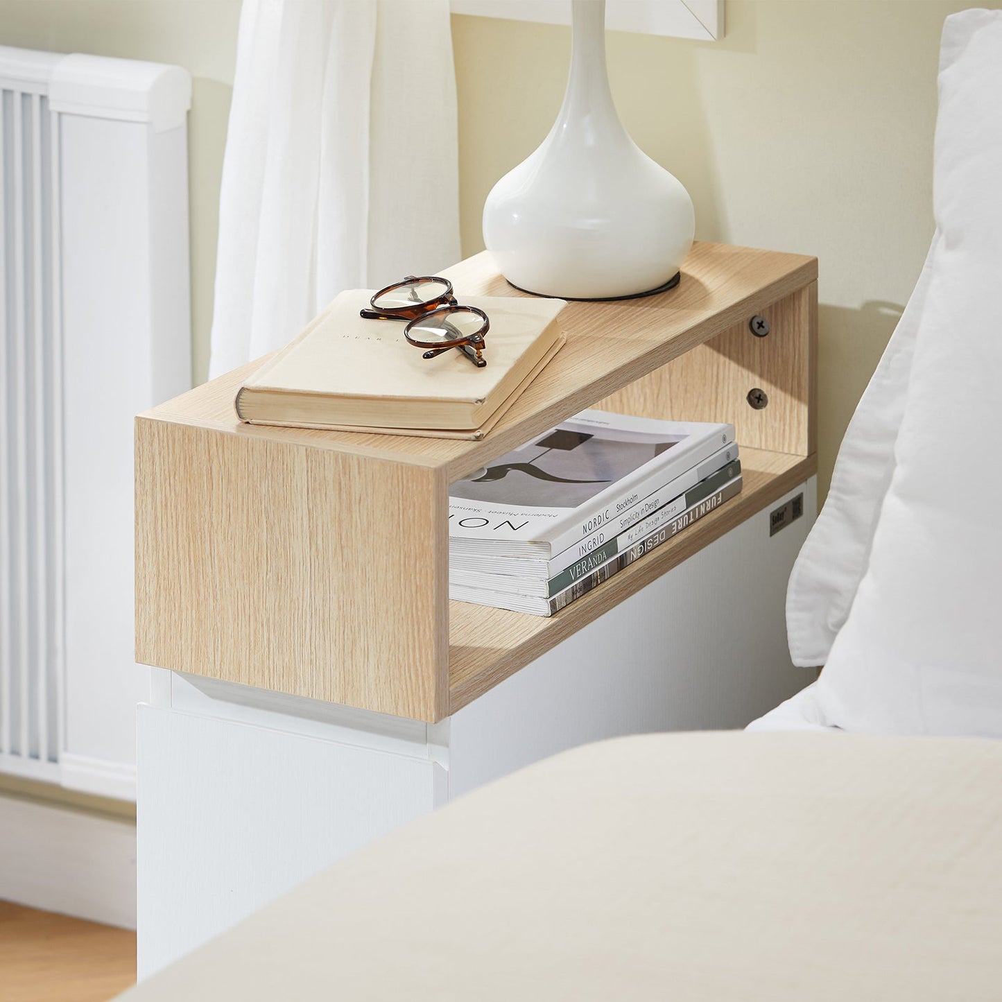 QuindiAcquista Tavolino 50x20x60cm FBT155-WN