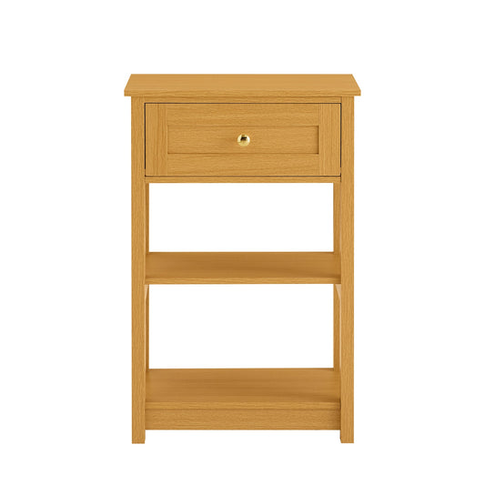 SoBuy Comodino con cassetto 45x30x68cm FBT46-N