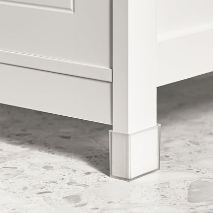 SoBuy Mobile sottolavabo con ante scorrevoli 60x30x60cm FRG128-II-W