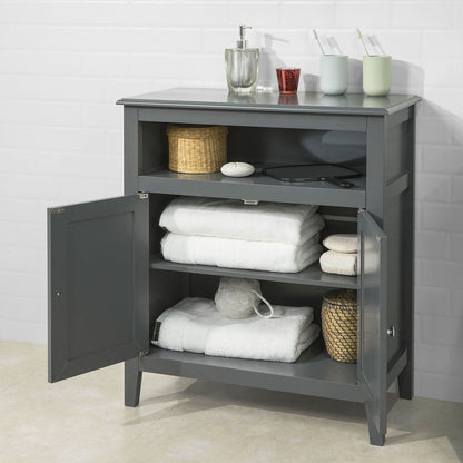 SoBuy Mobiletto armadietto 69x33x80cm FRG204-DG