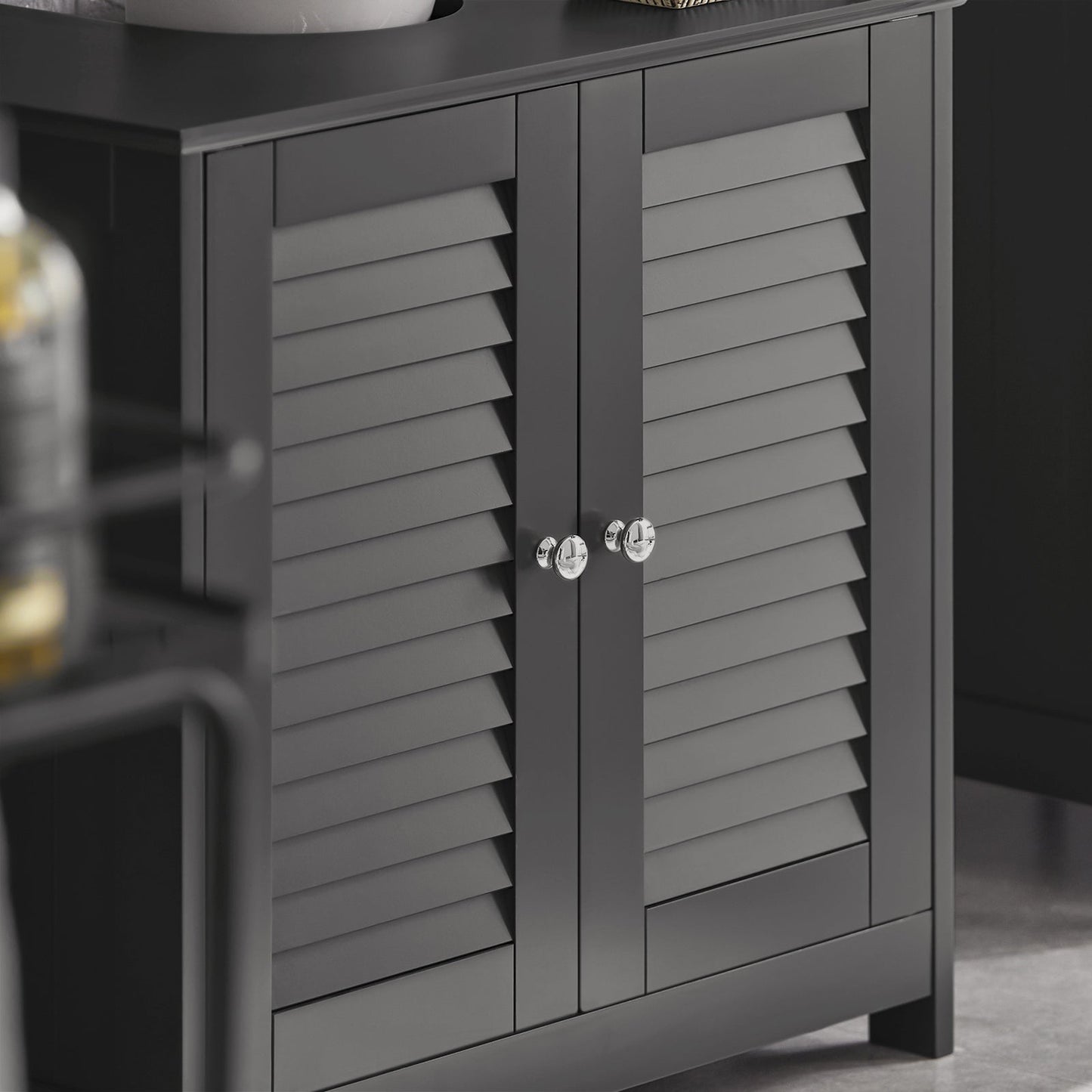 SoBuy Mobile sottolavabo 60x35x58cm FRG237-II-DG