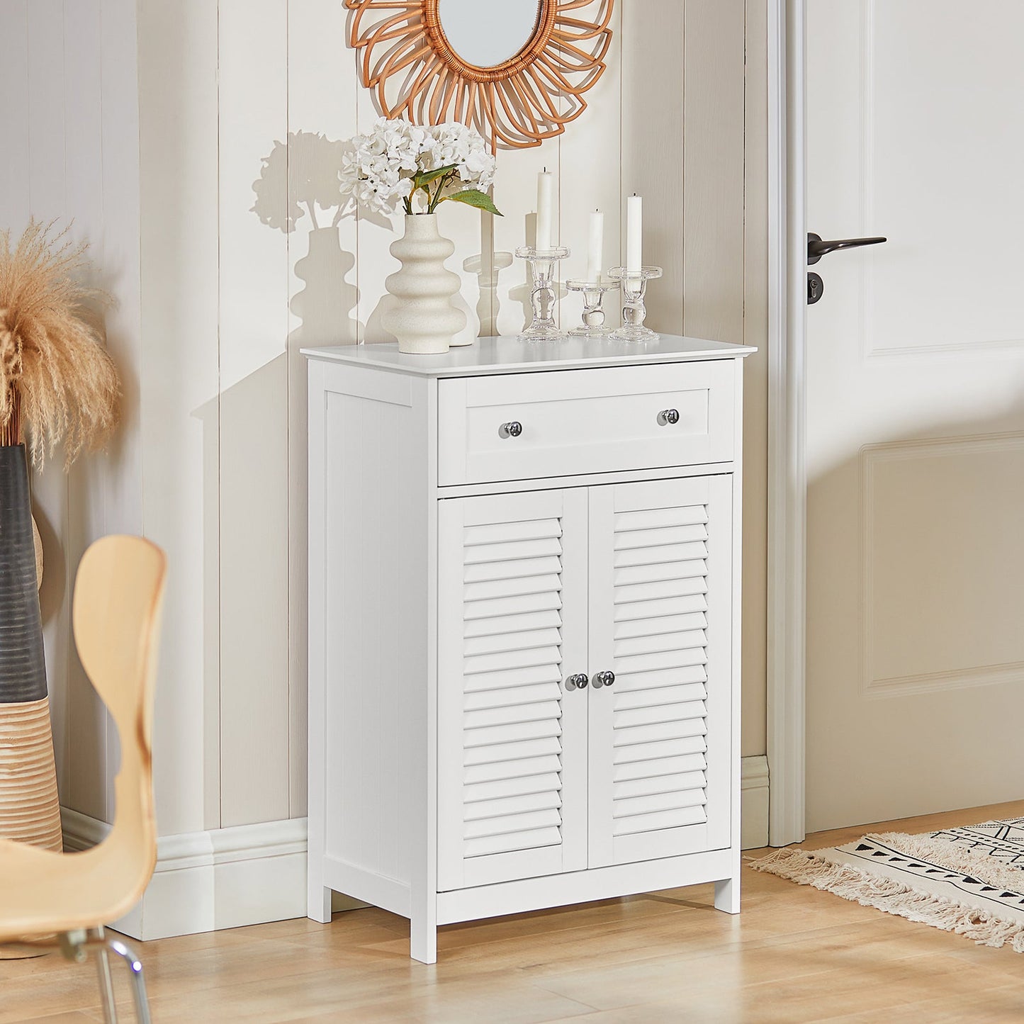 SoBuy Mobiletto cassettiera 60x35x87cm FRG238-W