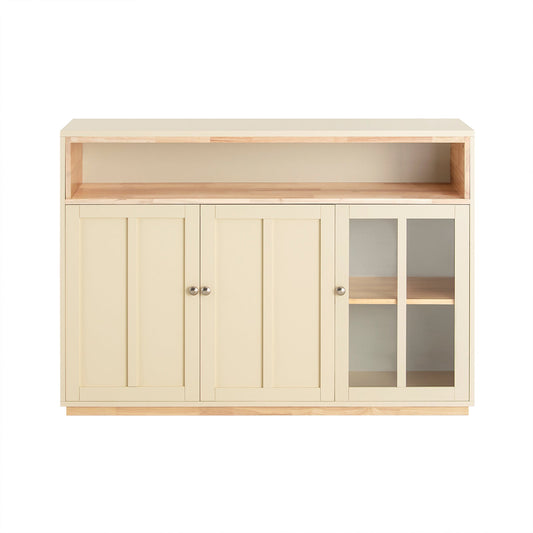 SoBuy Credenza in hevea 120x40x85cm FSB80-MI