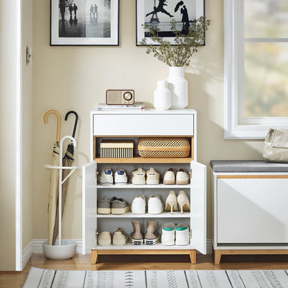 SoBuy Mobile multifunzionale per ingresso 60x34x85 cm FSB97-WN