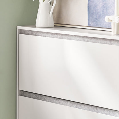 SoBuy Scarpiera ribaltabile con sedile 124x24x126cm FSR134-W