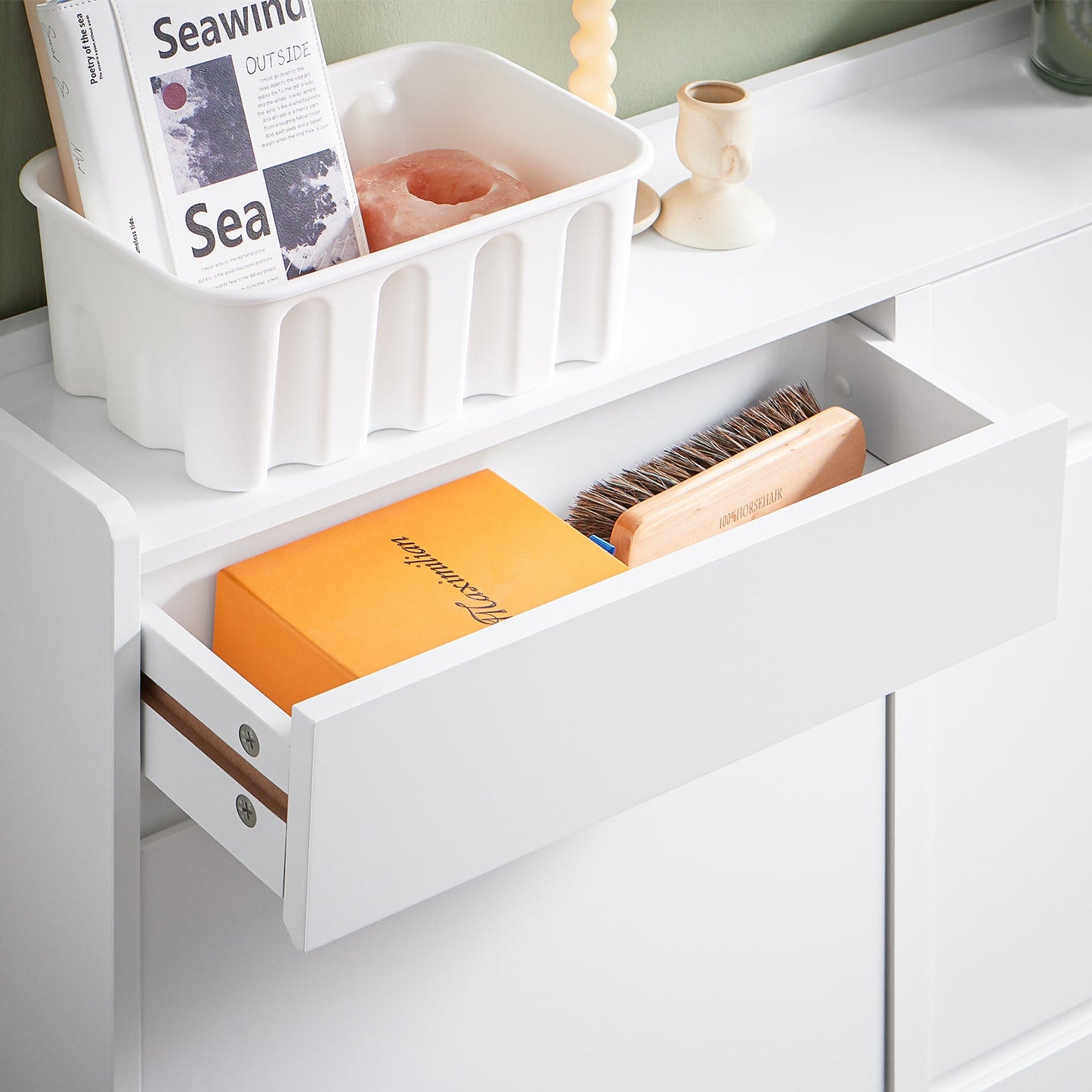 SoBuy Scarpiera 98x19x95cm FSR169-W