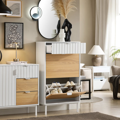 SoBuy Scarpiera slim 60x35x110cm FSR174-WN