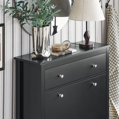 SoBuy Scarpiera con cassetto 80x25x108cm FSR89-SCH