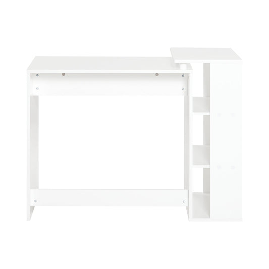 SoBuy Scrivania con libreria 101x60x76cm FWT35-W