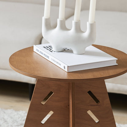 QuindiAcquista Tavolino da Salotto ?46,5x54,5cm HFBT01-BR