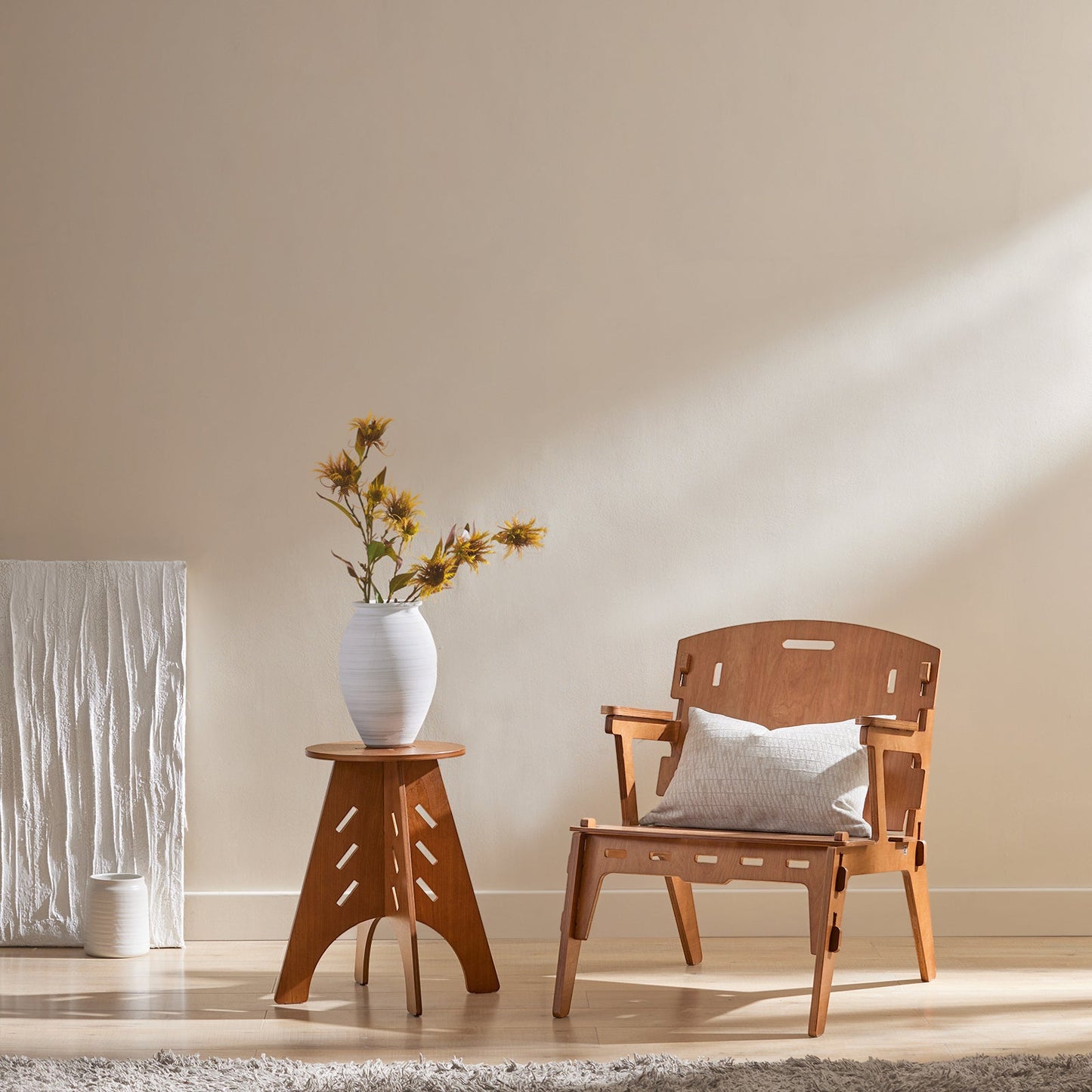 SoBuy Tavolino da salotto ?30,5x54,5cm HFBT01-K-BR