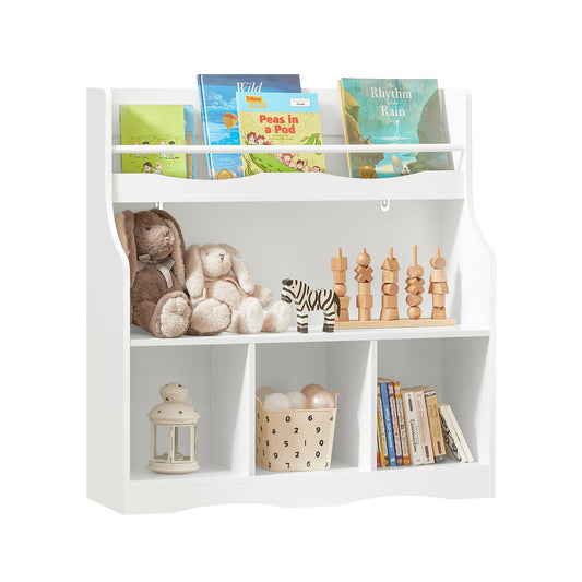 SoBuy Libreria scaffale per bambini 90x30x95cm KMB57-W