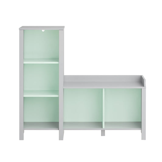 SoBuy Libreria scaffale per bambini 90x30x82cm KMB89-HG