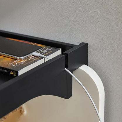 SoBuy Vassoio da letto comodino in bambù 36x25x8cm NKD01-SCH